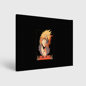 Холст прямоугольный с принтом Ичиго Блич в городе Новоалтайск, 100% ПВХ |  | bleach | ichi nii | ichigo | kurosaki | блич | ичиго | куросаки