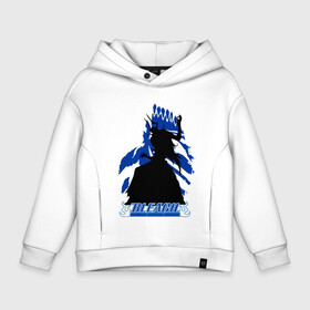 Детское худи Oversize хлопок с принтом Shinigami Bleach в городе Новоалтайск, френч-терри — 70% хлопок, 30% полиэстер. Мягкий теплый начес внутри —100% хлопок | боковые карманы, эластичные манжеты и нижняя кромка, капюшон на магнитной кнопке | bleach | daiko | ichigo | kurosaki | shinigami | блич | ичиго | куросаки