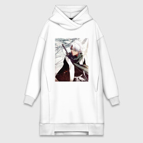 Платье-худи хлопок с принтом Hitsugaya Toshiro в городе Новоалтайск,  |  | anime | art | bleach | katana | kimono | manga | toshiro | аниме | арт | блич | катана | кимоно | манга | меч | персонаж