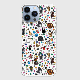 Чехол для iPhone 13 Pro Max с принтом Anime Characters в городе Новоалтайск,  |  | Тематика изображения на принте: anime | аниме | безликий | герои | звери.животные | мой сосед тоторо | монстр | мультик | мультфильм | персонажи | унесенные призраками