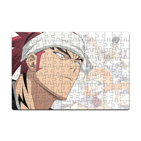 Пазл магнитный 126 элементов с принтом Bleach Anime Abarai Renji в городе Новоалтайск, полимерный материал с магнитным слоем | 126 деталей, размер изделия —  180*270 мм | bleach merch | ichigo kurosaki | manga | ninja | otaku | ronin | samurai | банкай | блич мерч | готэй | дзабимару | ичиго куросаки | кидо | король клинка | лейтенант | манга | ниндзя | отаку | проводник душ | рендзи | ронин