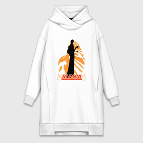 Платье-худи хлопок с принтом Арт Ичиго Блич в городе Новоалтайск,  |  | bleach | daiko | ichi nii | ichigo | itsygo | kurosaki | shinigami | блич | ичиго | куросаки