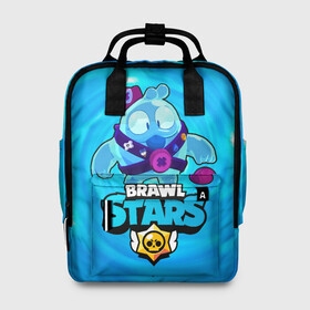 Женский рюкзак 3D с принтом Сквик Squeak Brawl Stars в городе Новоалтайск, 100% полиэстер | лямки с регулируемой длиной, сверху ручки, чтобы рюкзак нести как сумку. Основное отделение закрывается на молнию, как и внешний карман. Внутри два дополнительных кармана, один из которых закрывается на молнию. По бокам два дополнительных кармашка, куда поместится маленькая бутылочка
 | Тематика изображения на принте: bele | belle | brawl | brawl stars | brawlstars | brawl_stars | squeak | белле | белль | бель | бравл | бравлстарс | писк | сквик