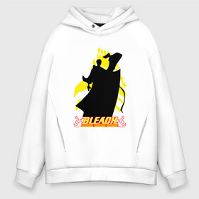 Мужское худи Oversize хлопок с принтом Art Ichigo bleach в городе Новоалтайск, френч-терри — 70% хлопок, 30% полиэстер. Мягкий теплый начес внутри —100% хлопок | боковые карманы, эластичные манжеты и нижняя кромка, капюшон на магнитной кнопке | bleach | daiko | ichi nii | ichigo | itsygo | kurosaki | shinigami | блич | ичиго | куросаки | шинигами