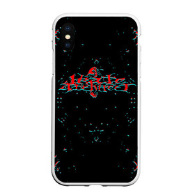 Чехол для iPhone XS Max матовый с принтом D.A.ARCHITECTS в городе Новоалтайск, Силикон | Область печати: задняя сторона чехла, без боковых панелей | architects | architects uk | d.a. for those that wish to exist | epitaph | epitaph records | metal | metalcore | rock | песня | рок