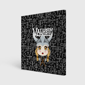 Холст квадратный с принтом Valheim Girl в городе Новоалтайск, 100% ПВХ |  | fantasy | mmo | valheim | valve | валхейм | вальхейм | викинги | выживалка | игра | королевская битва | ммо | ролевая игра | фэнтази
