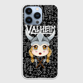 Чехол для iPhone 13 Pro с принтом Valheim Girl в городе Новоалтайск,  |  | fantasy | mmo | valheim | valve | валхейм | вальхейм | викинги | выживалка | игра | королевская битва | ммо | ролевая игра | фэнтази