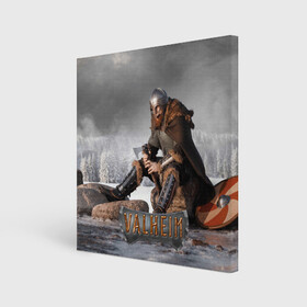 Холст квадратный с принтом Valheim Викинг в городе Новоалтайск, 100% ПВХ |  | fantasy | mmo | valheim | valve | валхейм | вальхейм | викинги | выживалка | игра | королевская битва | ммо | ролевая игра | фэнтази