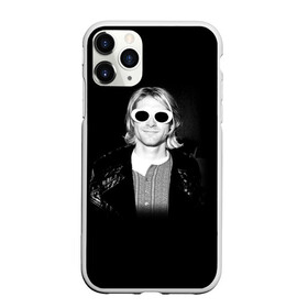 Чехол для iPhone 11 Pro Max матовый Курт Кобейн в Очках Nirvana: в городе Новоалтайск, Силикон | | album | curt | kobain | music | nevermind | nirvana | rock | smells like | teen spirit | альбом | гитара | курт кобейн | музыка | невермайнд | нирвана | рок