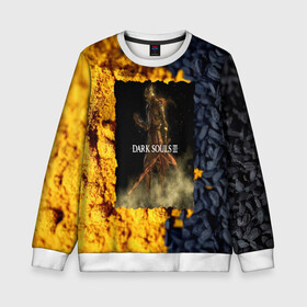 Детский свитшот 3D с принтом DARK SOULS 3 в городе Новоалтайск, 100% полиэстер | свободная посадка, прямой крой, мягкая тканевая резинка на рукавах и понизу свитшота | dark souls | darksouls | tegunvte | темные души