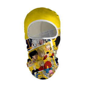 Балаклава 3D с принтом Banana Fish в городе Новоалтайск, 100% полиэстер, ткань с особыми свойствами — Activecool | плотность 150–180 г/м2; хорошо тянется, но при этом сохраняет форму. Закрывает шею, вокруг отверстия для глаз кайма. Единый размер | banana fish | аниме | банана фиш | банановая рыба | приключение | эш