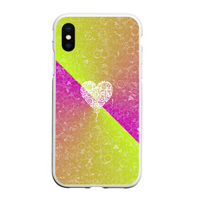 Чехол для iPhone XS Max матовый с принтом Воздушный Шарик АПВ 158ЛФ в городе Новоалтайск, Силикон | Область печати: задняя сторона чехла, без боковых панелей | qr код | амулет | антивирус | антидепрессант | антистресс | воздушный шарик | градиент | иммуномодулятор | коллаж | лайм | оберег | талисман | фуксия
