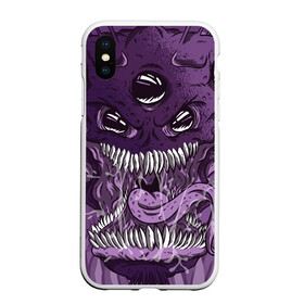 Чехол для iPhone XS Max матовый с принтом Инопланетное чудовище в городе Новоалтайск, Силикон | Область печати: задняя сторона чехла, без боковых панелей | alien | cosplay | horror | merch | monster | movie | outer space | spooky | ufo | другое измерение | зубы | инопланетянин | кино | космос | косплей | много глаз | монстр | нло | параллельные миры | пасть | пришелец | слюни | ужасы