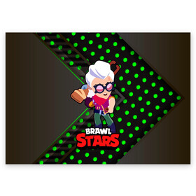 Поздравительная открытка с принтом Белль Belle Brawl Stars в городе Новоалтайск, 100% бумага | плотность бумаги 280 г/м2, матовая, на обратной стороне линовка и место для марки
 | Тематика изображения на принте: bele | belle | brawl | brawl stars | brawlstars | brawl_stars | squeak | белле | белль | бель | бравл | бравлстарс | писк | сквик