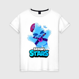 Женская футболка хлопок с принтом Сквик Squeak Brawl Stars в городе Новоалтайск, 100% хлопок | прямой крой, круглый вырез горловины, длина до линии бедер, слегка спущенное плечо | bele | belle | brawl | brawl stars | brawlstars | brawl_stars | squeak | белле | белль | бель | бравл | бравлстарс | писк | сквик