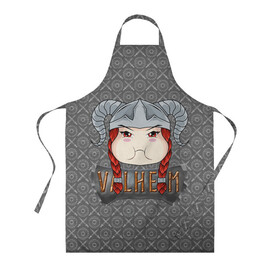 Фартук 3D Valheim рыжая девушка викинг: в городе Новоалтайск, 100% полиэстер | общий размер — 65 х 85 см, ширина нагрудника — 26 см, горловина — 53 см, длина завязок — 54 см, общий обхват в поясе — 173 см. Принт на завязках и на горловине наносится с двух сторон, на основной части фартука — только с внешней стороны | fantasy | mmo | valheim | valve | валхейм | вальхейм | викинги | выживалка | игра | королевская битва | ммо | ролевая игра | фэнтази