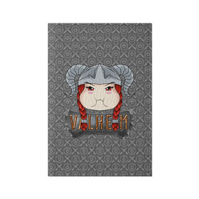 Обложка для паспорта матовая кожа с принтом Valheim рыжая девушка викинг в городе Новоалтайск, натуральная матовая кожа | размер 19,3 х 13,7 см; прозрачные пластиковые крепления | fantasy | mmo | valheim | valve | валхейм | вальхейм | викинги | выживалка | игра | королевская битва | ммо | ролевая игра | фэнтази