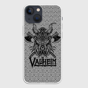 Чехол для iPhone 13 mini с принтом Valheim Viking dark в городе Новоалтайск,  |  | fantasy | mmo | valheim | valve | валхейм | вальхейм | викинги | выживалка | игра | королевская битва | ммо | ролевая игра | фэнтази