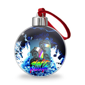 Ёлочный шар с принтом DAFT PUNK : MUSIC ALIVE в городе Новоалтайск, Пластик | Диаметр: 77 мм | Тематика изображения на принте: by craig drake | daft punk | madeinkipish | thomas bangalter | дафт панк | маски | тома и ги мануэль