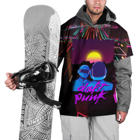 Накидка на куртку 3D с принтом Daft Punk Electrix в городе Новоалтайск, 100% полиэстер |  | by craig drake | daft punk | madeinkipish | thomas bangalter | дафт панк | маски | тома и ги мануэль