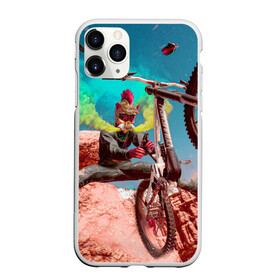 Чехол для iPhone 11 Pro матовый с принтом Riders Republic в городе Новоалтайск, Силикон |  | riders republic | велосипед | гонки | игра | человек | экстрим