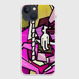 Чехол для iPhone 13 mini с принтом Siren Head Abstract в городе Новоалтайск,  |  | scp | siren head | абстракция | геометрия | монстр | персонаж | сиреноголовый