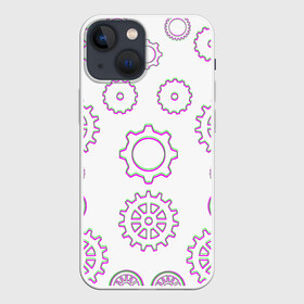 Чехол для iPhone 13 mini с принтом Gears steampunk в городе Новоалтайск,  |  | gears | mechanism | steampunk | механизм | стимпанк | шестерёнки