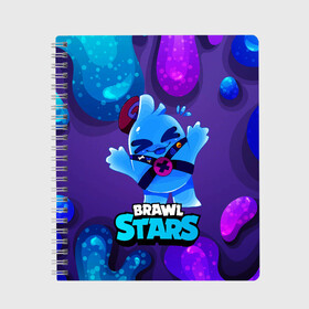 Тетрадь с принтом Сквик Squeak Brawl Stars в городе Новоалтайск, 100% бумага | 48 листов, плотность листов — 60 г/м2, плотность картонной обложки — 250 г/м2. Листы скреплены сбоку удобной пружинной спиралью. Уголки страниц и обложки скругленные. Цвет линий — светло-серый
 | Тематика изображения на принте: bele | belle | brawl | brawl stars | brawlstars | brawl_stars | squeak | белле | белль | бель | бравл | бравлстарс | писк | сквик