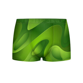 Мужские трусы 3D с принтом 3d Green abstract в городе Новоалтайск, 50% хлопок, 50% полиэстер | классическая посадка, на поясе мягкая тканевая резинка | luxury | versace | vip | абстракция | версаче | вип | паттерн | роскошь | текстуры