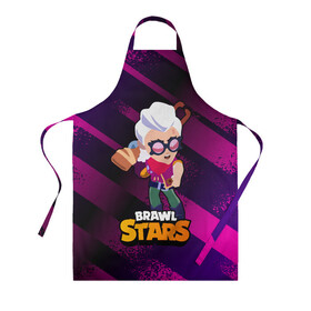 Фартук 3D с принтом Белль Belle Brawl Stars в городе Новоалтайск, 100% полиэстер | общий размер — 65 х 85 см, ширина нагрудника — 26 см, горловина — 53 см, длина завязок — 54 см, общий обхват в поясе — 173 см. Принт на завязках и на горловине наносится с двух сторон, на основной части фартука — только с внешней стороны | bele | belle | brawl | brawl stars | brawlstars | brawl_stars | squeak | белле | белль | бель | бравл | бравлстарс | писк | сквик