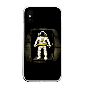 Чехол для iPhone XS Max матовый с принтом Первая Высадка На Луну в городе Новоалтайск, Силикон | Область печати: задняя сторона чехла, без боковых панелей | 12 | 1961 | astronaut | duck | gagarin | mars | nasa | space | spacex | sssr | yuri | апрель | астронавт | гагарин | день | земля | космонавт | космонавтика | космос | луна | марс | наса | планета | поехали | полёт | ракета | ссср | утенок |