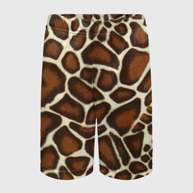 Детские спортивные шорты 3D Жираф: в городе Новоалтайск,  100% полиэстер
 | пояс оформлен широкой мягкой резинкой, ткань тянется
 | giraffe | животное | жираф | пятна | текстура