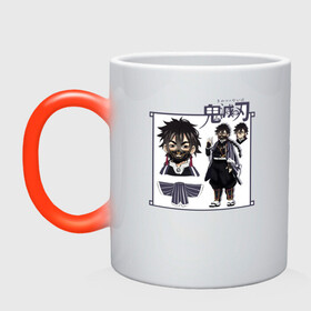 Кружка хамелеон с принтом Kimetsu no Yaiba Oc Junichiro в городе Новоалтайск, керамика | меняет цвет при нагревании, емкость 330 мл | Тематика изображения на принте: demon slayer | kamado | kimetsu no yaiba | nezuko | tanjiro | аниме | гию томиока | зеницу агацума | иноске хашибира | камадо | клинок | корзинная девочка | манга | музан кибуцуджи | незуко | рассекающий демонов | танджиро