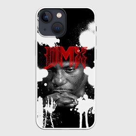 Чехол для iPhone 13 mini с принтом Рэпер DMX в городе Новоалтайск,  |  | Тематика изображения на принте: dmx | hip | hip hop | hop | music | rap | бультерьер | бурбуль | дмикс | дог | питбули | питбуль | реп | ротвейлер | рэп | собаки | хип хоп | черно белая фотография