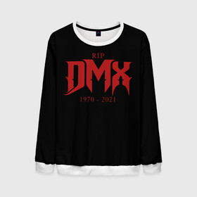 Мужской свитшот 3D с принтом DMX RIP (1970-2021) в городе Новоалтайск, 100% полиэстер с мягким внутренним слоем | круглый вырез горловины, мягкая резинка на манжетах и поясе, свободная посадка по фигуре | 1970 | 2021 | 50 | cent | coast | cube | dmx | earl | east | gangsta | hardcore | hip | hop | ice | in | legend | music | pace | rap | requiescat | rip | simmons | гангстер | легенда | музыка | рип | рэп | рэпер | симмонс | хип | хоп | эрл