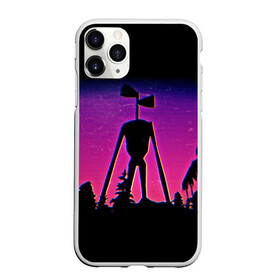 Чехол для iPhone 11 Pro Max матовый с принтом Сиреноголовый Глитч в городе Новоалтайск, Силикон |  | forest | games | glitch | siren head | глитч | голова | градиент | детям | игры | лес | надпись | сирена | сиреноголовый | страшилка | текст | ужастик | хоррор
