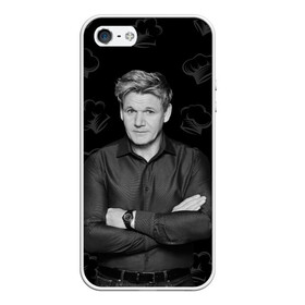 Чехол для iPhone 5/5S матовый с принтом ГОРДОН РАМЗИ | Gordon Ramsay в городе Новоалтайск, Силикон | Область печати: задняя сторона чехла, без боковых панелей | gordon | gordon ramsay | адская кухня | гордон | гордон рамзи | гордон рамси | готовка | мастер шеф | повар | рамси | шеф