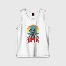 Детская майка хлопок с принтом DMX   Forever Scream в городе Новоалтайск,  |  | dmx | dog | earl simmons | hip hop | music | new york | rap | rapper | rip | ruff ryders | диэмикс | музыка | нью йорк | пёс | рэп | рэпер | хипхоп | эрл симмонс