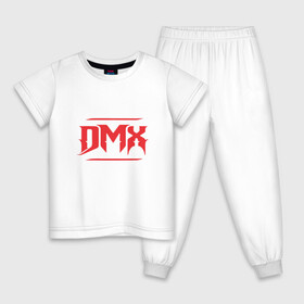 Детская пижама хлопок с принтом DMX RIP в городе Новоалтайск, 100% хлопок |  брюки и футболка прямого кроя, без карманов, на брюках мягкая резинка на поясе и по низу штанин
 | dmx | dog | earl simmons | hip hop | music | new york | rap | rapper | rip | ruff ryders | диэмикс | музыка | нью йорк | пёс | рэп | рэпер | хипхоп | эрл симмонс