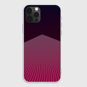 Чехол для iPhone 12 Pro Max с принтом Неоновая дорога в городе Новоалтайск, Силикон |  | арт | вектор | векторный рисунок | геометрические фигуры | геометрия | дорога | неон | полосы | рисунок