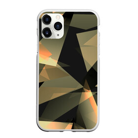 Чехол для iPhone 11 Pro Max матовый с принтом Broken glass в городе Новоалтайск, Силикон |  | abstraction | осколки | стекло | цветной