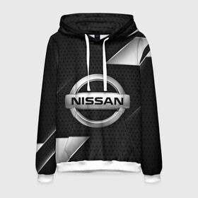 Мужская толстовка 3D с принтом NISSAN НИССАН МЕТАЛЛ в городе Новоалтайск, 100% полиэстер | двухслойный капюшон со шнурком для регулировки, мягкие манжеты на рукавах и по низу толстовки, спереди карман-кенгуру с мягким внутренним слоем. | auto | car | nissan | nissan qashqai | nissan skyline | nissan x trail | sport | steel | авто | альмера | железо. | кашкай | металл | нисан | ниссан | ноут | скайлайн | спорт | террано | трейл