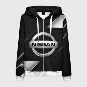 Мужская толстовка 3D на молнии с принтом NISSAN НИССАН МЕТАЛЛ в городе Новоалтайск, 100% полиэстер | длина до линии бедра, манжеты и пояс оформлены мягкой тканевой резинкой, двухслойный капюшон со шнурком для регулировки, спереди молния, по бокам два кармана | auto | car | nissan | nissan qashqai | nissan skyline | nissan x trail | sport | steel | авто | альмера | железо. | кашкай | металл | нисан | ниссан | ноут | скайлайн | спорт | террано | трейл