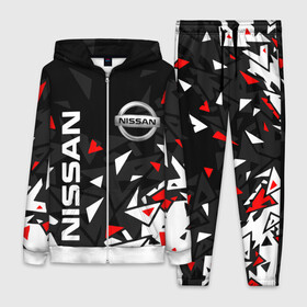 Женский костюм 3D с принтом NISSAN   НИССАН   ОСКОЛКИ в городе Новоалтайск,  |  | auto | car | nissan | nissan qashqai | nissan skyline | nissan x trail | sport | авто | альмера | кашкай | нисан | ниссан | ноут | осколки | скайлайн | спорт | стекло. | террано | трейл