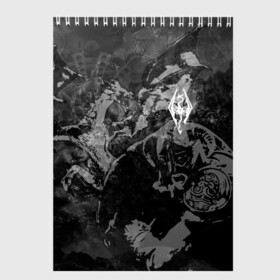 Скетчбук с принтом Battle with the dragon / TES в городе Новоалтайск, 100% бумага
 | 48 листов, плотность листов — 100 г/м2, плотность картонной обложки — 250 г/м2. Листы скреплены сверху удобной пружинной спиралью | dragon | tes skyrim | the elder scrolls | викинг | войн | довакин | дракон | зе елдер скроллс | игра | персонаж | рыцарь | скайрим | средневековье