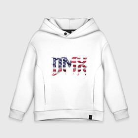 Детское худи Oversize хлопок с принтом DMX USA в городе Новоалтайск, френч-терри — 70% хлопок, 30% полиэстер. Мягкий теплый начес внутри —100% хлопок | боковые карманы, эластичные манжеты и нижняя кромка, капюшон на магнитной кнопке | dmx | dog | earl simmons | hip hop | music | new york | rap | rapper | rip | ruff ryders | usa | диэмикс | музыка | нью йорк | пёс | рэп | рэпер | сша | хипхоп | эрл симмонс