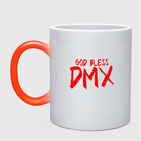 Кружка хамелеон с принтом God Bless DMX в городе Новоалтайск, керамика | меняет цвет при нагревании, емкость 330 мл | Тематика изображения на принте: dmx | dog | earl simmons | hip hop | music | new york | rap | rapper | rip | ruff ryders | диэмикс | музыка | нью йорк | пёс | рэп | рэпер | хипхоп | эрл симмонс
