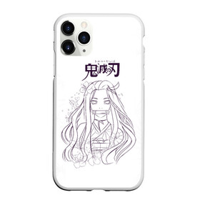 Чехол для iPhone 11 Pro матовый с принтом Незуко Камадо Kimetsu no Yaiba в городе Новоалтайск, Силикон |  | demon slayer | kamado | kimetsu no yaiba | nezuko | tanjiro | аниме | гию томиока | зеницу агацума | иноске хашибира | камадо | клинок | корзинная девочка | манга | музан кибуцуджи | незуко | рассекающий демонов | танджиро