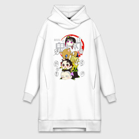 Платье-худи хлопок с принтом Герои Kimetsu no Yaiba в городе Новоалтайск,  |  | demon slayer | kamado | kimetsu no yaiba | nezuko | tanjiro | аниме | гию томиока | зеницу агацума | иноске хашибира | камадо | клинок | корзинная девочка | манга | музан кибуцуджи | незуко | рассекающий демонов | танджиро
