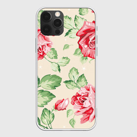 Чехол для iPhone 12 Pro Max с принтом Розы в городе Новоалтайск, Силикон |  | арт | красные цветы | красный цветок | лист | листья | поле | поле цветов | рисунок | роза | розовая роза | розовые розы | розовые цветы | розовый цветок | розы | цветок | цветы